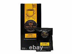 10 Boxes Bosmino Ganoderma Coffee 8x Black Coffee 2x Cafe Latte w Arabica Beans