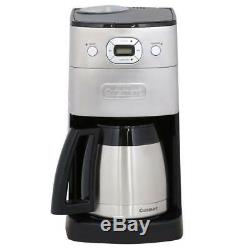 10-Cup Automatic Coffee Maker With Coffee-Bean Grinder Fully Programmable Brewer