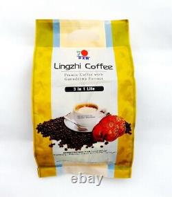 10 Packs DXN Lingzhi Coffee 3 in 1 LITE Ganoderma Reishi Smooth Creamy Taste