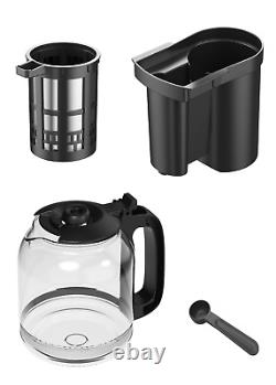 12-Cup Programmable Grind & Brew Coffee Maker Machine Kitchen Home Office