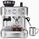 15 Bar Automatic Espresso Coffee Machine With Grinder 88 Fluid Ounces Water Tank