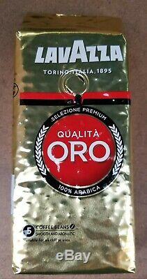 180 Cases LavAzza Qualita Oro Coffee Beans ONLY $1.50/lb & FREE CAPPUCCINO CUPS