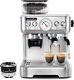 20-bar Espresso Machine All-in-one Coffee Maker Withgrinder Stainless Steel Silver
