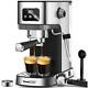 20 Bar Espresso Machine Coffee Maker Cappuccino Machine With Steam Wand Pod Filter
