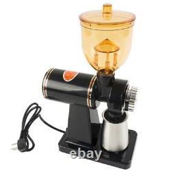 250g Small Electric Coffee Grinder Bean Mill Commercial Single Flat Burrs