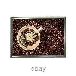 3D Cup Coffee Beans 1 Framed Poster Home Decor Print Painting Art AJ WALLPAPER