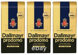 3 x DALLMAYR PRODOMO Coffee Beans Top-Quality Arabica German Product 500g 17.6oz