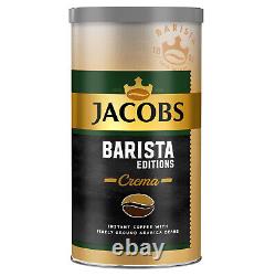 4 JACOBS BARISTA EDITIONS CREMA Instant Coffee with Finely Ground Beans 170g 6oz