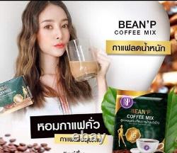 6x BEAN'P Coffee Mix Instant Healthy Drink Help Control Weight Low Fat Slim