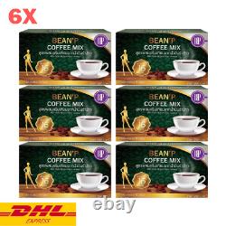 6x Bean P Coffee Mix Instant Rice Bran Oil Creamer Non-dairy Slim Fit Organic