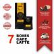7 Boxes Bosmino Cafe Latte W Organic Ganoderma Coffee Anti Aging Anti-oxidation