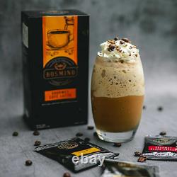 7 Boxes Bosmino Cafe Latte w Organic Ganoderma Coffee Anti Aging Anti-oxidation