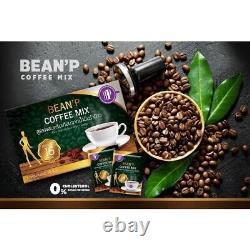 9x BEAN'P Coffee Cocoa Instant Healthy Drink Help Control Weight Low Fat Slim