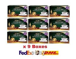 9x Bean'P Instant Health Coffee weight loss non-dairy creamer from rice bran oil
