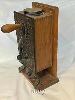 Antique TELEPHONE? ARCADE EARLY COFFEE MILL GRINDER Patent 1893 Freeport Illin