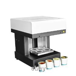 Automatic 4 Cups Coffee Printer Selfie Edible Ink Printer Art Printing Machine