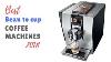 Best Bean To Cup Coffee Machines 2018