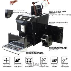Black Dafino-206 Espresso & Coffee Machine Bean&Powder Dual Use Super Automatic