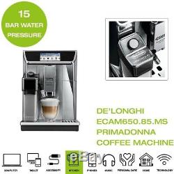 Brand New De'Longhi ECAM650.85. MS PrimaDonna Elite Bean-to-Cup Coffee Machine
