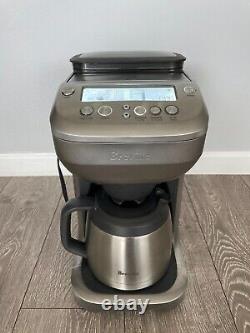 Breville BDC600XL Gray 1100W Stainless Steel 12 Cup Grind & Brew Coffee Maker