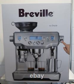 Breville BES980XL Oracle Espresso Machine- Brushed Stainless -BRAND NEW