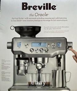 Breville BES980XL The Oracle Espresso Barista Machine Silver Brand New Sealed