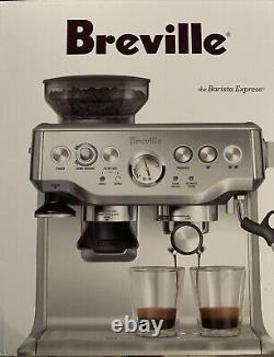Breville Barista Express Espresso Machine Perfect Used 5 Times BOX INCLDED