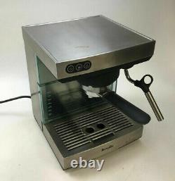 Breville Ikon BES400XL Espresso Machine Maker Stainless Steel with Accessories