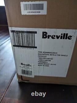 Breville Oracle Espresso Machine BES980XL Brushed Stainless