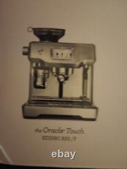 Breville The Oracle Touch Espresso Machine Stainless BES990 BSS/F