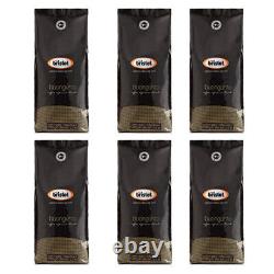 Bristot Buongusto Espresso Beans 6 Bags 2.2 Lbs (13.2 Lbs / 6 kg total)