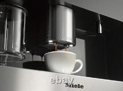 Built-in coffee machine with bean-to-cup system, versatile Miele coffee maker me