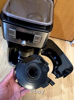 CUISINART DGB-800C with Integrated BURR GRINDER. 4-12 cups, 24 hour start-time
