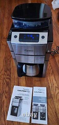 Capresso 10-Cup Coffee Maker with Burr Grinder/Thermal Carafe Stainless Steel