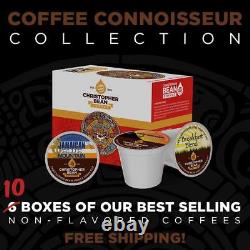 Christopher Bean Coffee SINGLE CUP K Cups COFFEE CONNOISSEURS COLLECTION 10