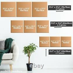 Coffee Cup and Beans 3 Piece Canvas Print Wall Art Poster Home Decoration