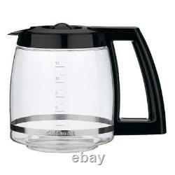 Coffee Maker & Burr Grinder Bean Hopper & Charcoal Water Filter 12-cup Glass Pot