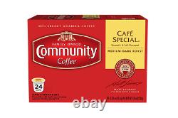 Community Coffee Cafe Special Coffee 24 to 144 Keurig K cup Pods Pick Any Size