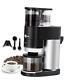 Conical Burr Coffee Grinder, Electric Coffee Bean Grinder 2-14 Cups With Black