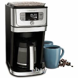Cuisinart 12-Cup Fully Automatic Burr Grind & Brew Coffeemaker with Glass Caraf