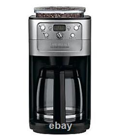 Cuisinart Burr Grind & Brew 12 Cup Automatic Coffee Maker, Stainless 12 Cup, New