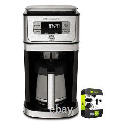 Cuisinart Burr Grind & Brew 12 Cup Coffeemaker with 1 Year Extended Warranty