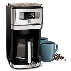 Cuisinart Burr Grind & Brew 12 Cup Coffeemaker with 1 Year Extended Warranty