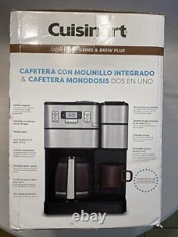 Cuisinart Coffee Center Grind & Brew 12-Cup Coffee Maker & Single Serve SS-GB1