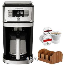 Cuisinart DGB-800 Burr Grind & Brew 12 Cup Coffeemaker with Brew Cups Bundle
