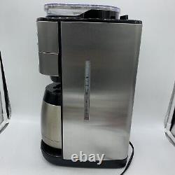 Cuisinart DGB-900BC Grind and Brew Coffee Maker Gray 12 cup Stainless Works