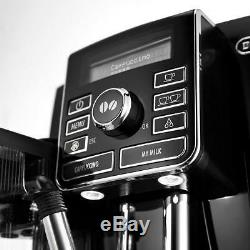 DeLonghi Bean To Cup Coffee Machine Black Fully Automatic Espresso Maker Frother