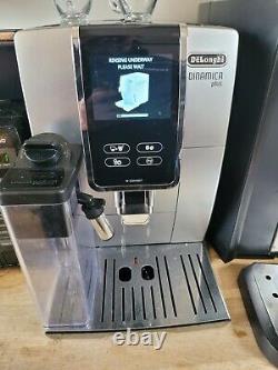 DeLonghi Dinamica Plus Bean to Cup Coffee Machine ECAM 370.85. SB, Silver-Black