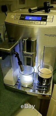 DeLonghi ECAM26.455. M PrimaDonna S Deluxe Bean-to-Cup Coffee Machine, Stainles