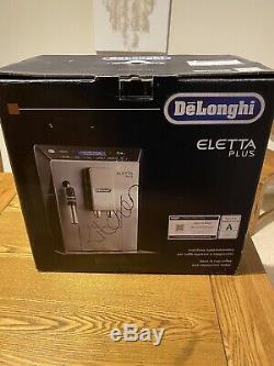 DeLonghi Eletta Plus ECAM44.62X Bean to Cup Coffee Machine Silver & Black